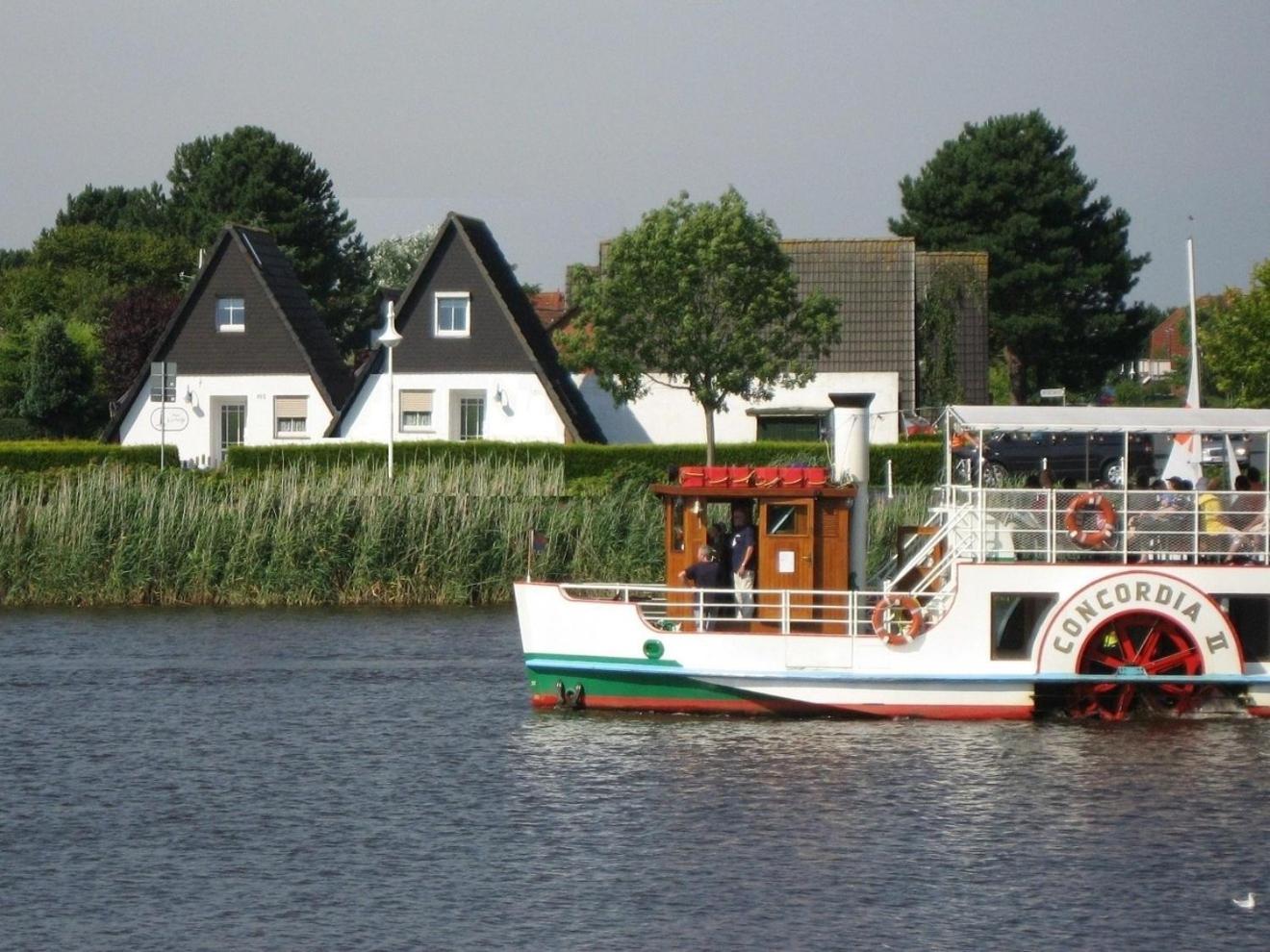Grietje II Blaues Haus Rechts Villa Wittmund Buitenkant foto